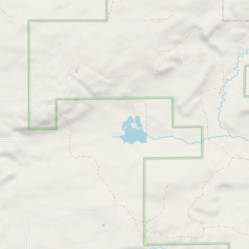 OpenStreetMap map of Harding Lake, MI