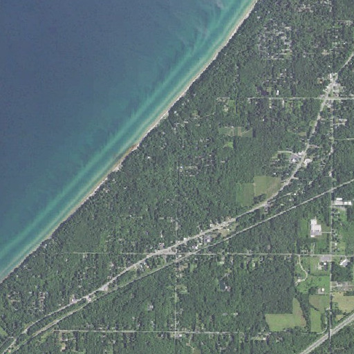 Aerial imagery of Hazelhurst, MI
