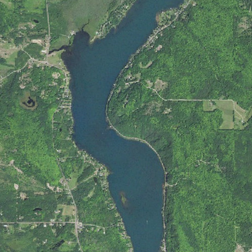 Aerial imagery of High Point, MI