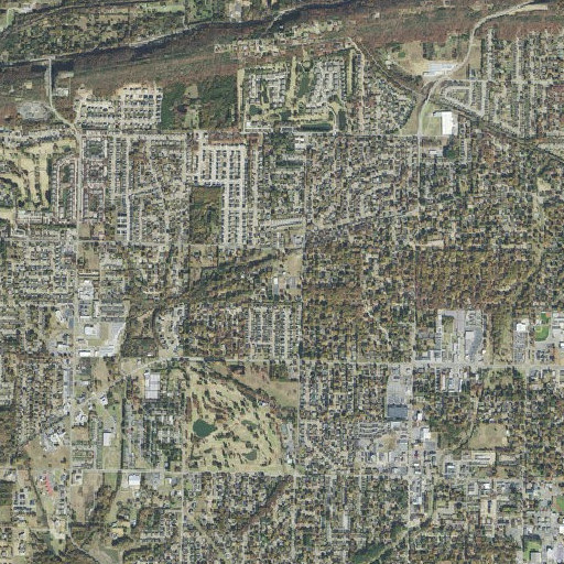 Aerial imagery of Julia Lee Moore Elementary School, AR