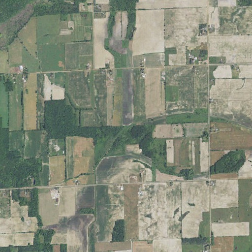 Aerial imagery of Hobbs Drain, MI