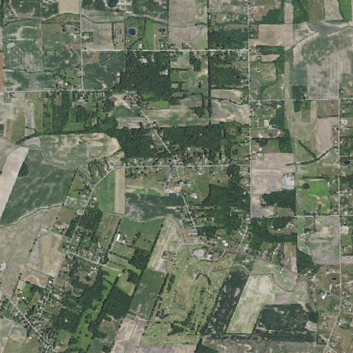 Aerial imagery of Holy Ghost School, MI