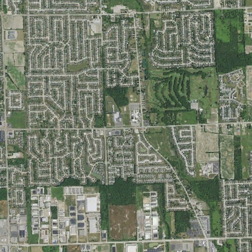 Aerial imagery of Howard Drain, MI