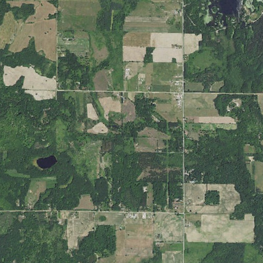Aerial imagery of Howe Creek, MI