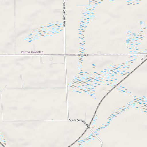 OpenStreetMap map of Humphrey School, MI