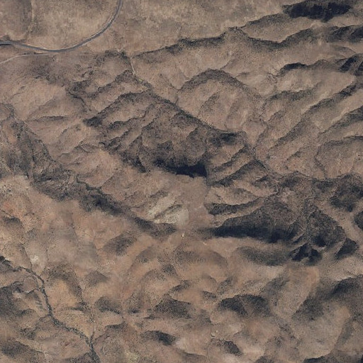 Aerial imagery of Jackpot Mesa, AZ