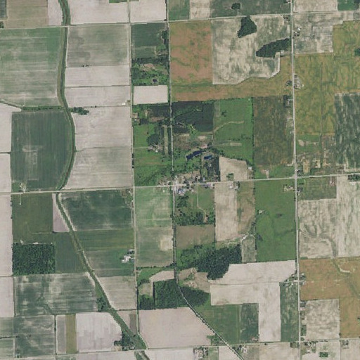 Aerial imagery of McGregor, MI