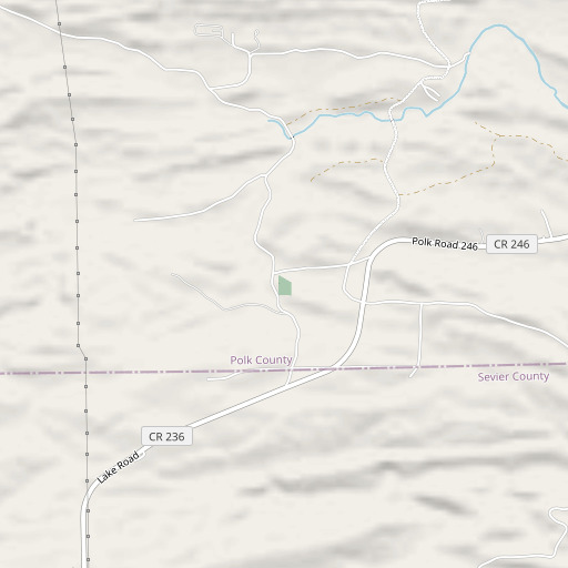 OpenStreetMap map of Overturf Cemetery, AR