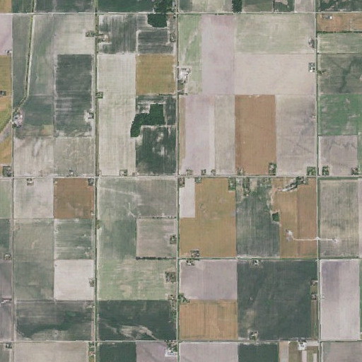 Aerial imagery of Mitchell School, MI