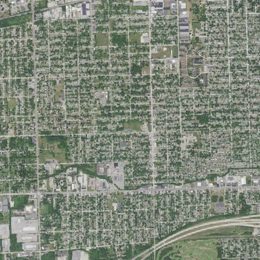 Aerial imagery of MoKersky School, MI