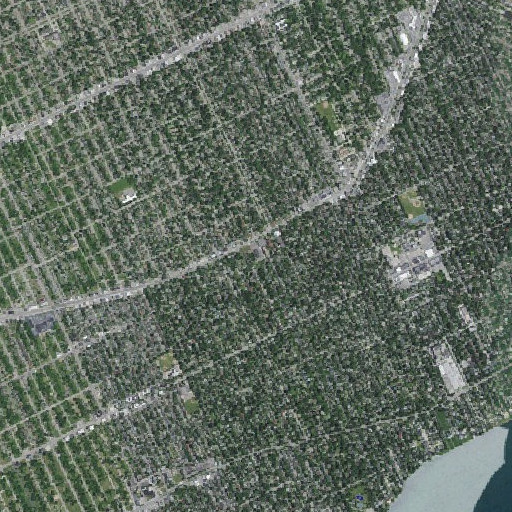 Aerial imagery of Montefalco School, MI
