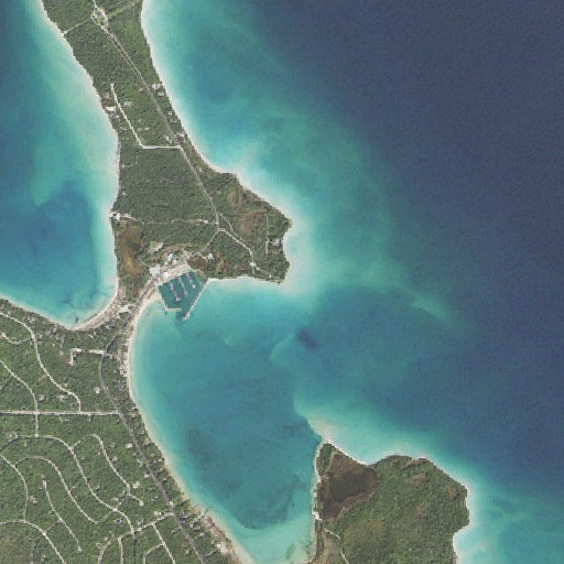 Aerial imagery of Old Lighthouse, MI