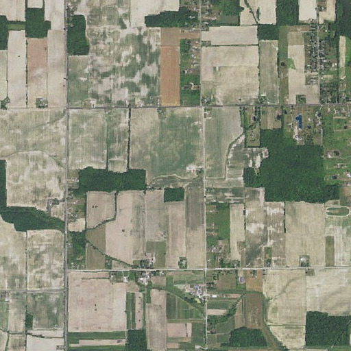 Aerial imagery of Penoyer Drain, MI