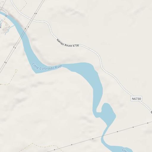 OpenStreetMap map of Janus Spring, AZ