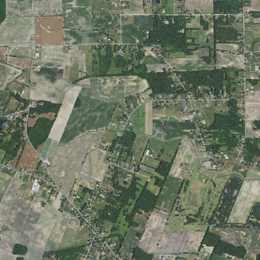 Aerial imagery of Schesberger Drain, MI