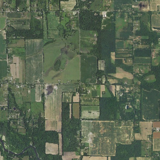 Aerial imagery of Sherd School, MI