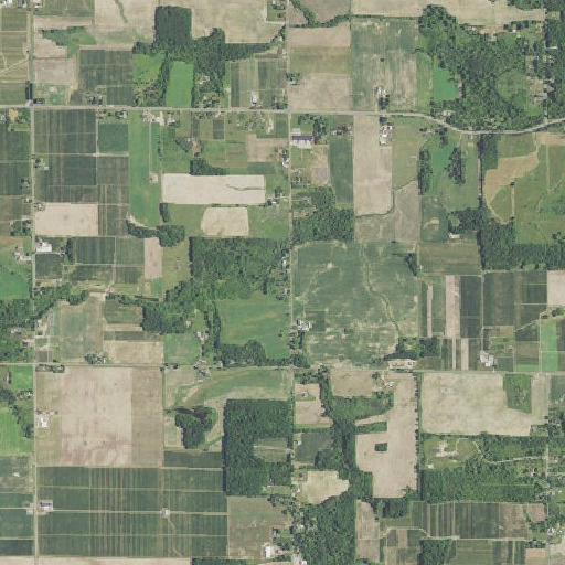 Aerial imagery of Spangenberg School, MI