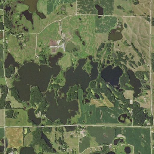 Aerial imagery of Businger Lake, MN