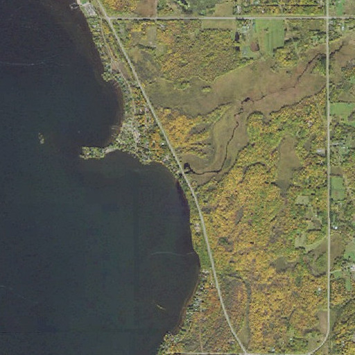 Aerial imagery of Cedar Creek, MN
