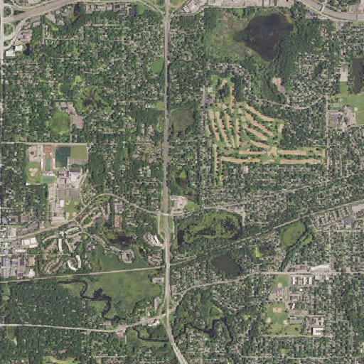 Aerial imagery of Cedar Manor Park, MN