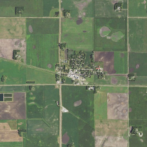 Aerial imagery of Echo, MN
