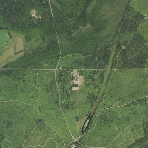 Aerial imagery of Fleming Camp, MN
