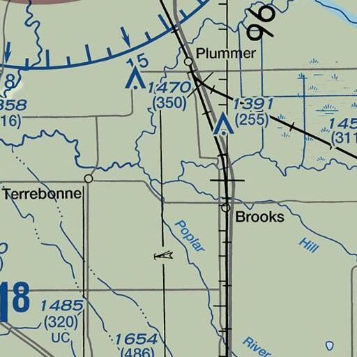 FAA VFR chart of Hill River, MN