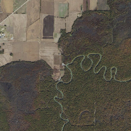 Aerial imagery of Shavers Eddy, AR