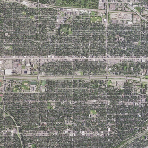 Aerial imagery of Mayfield School, MN