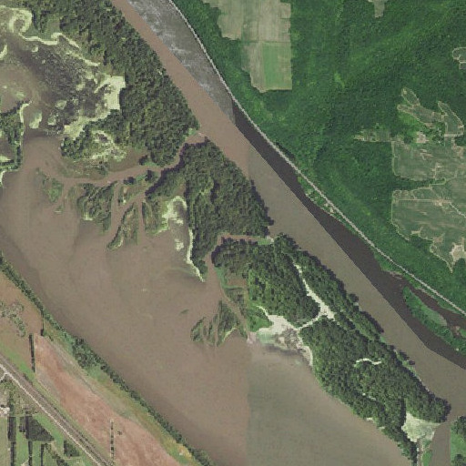 Aerial imagery of Miley Run, MN