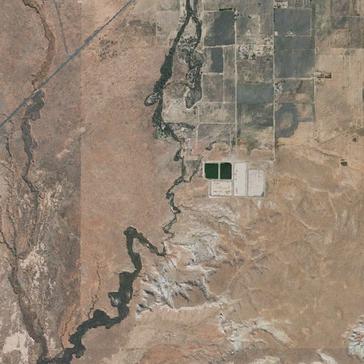 Aerial imagery of Johnson Run, AZ