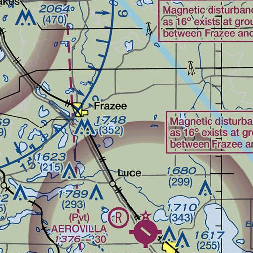 FAA VFR chart of Mud Lake, MN