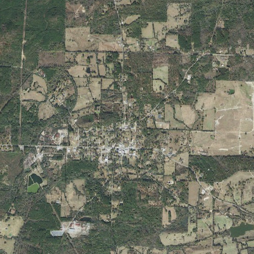 Aerial imagery of Amity Elementary School, AR