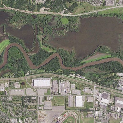 Aerial imagery of Riley Creek, MN