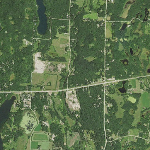 Aerial imagery of Riverside School, MN