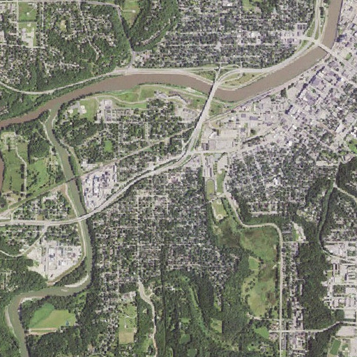 Aerial imagery of Roosevelt Elementary School, MN