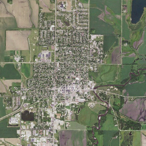Aerial imagery of Saint Catherines School, MN