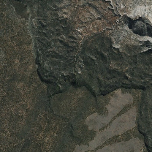 Aerial imagery of Andrus Spring, AZ