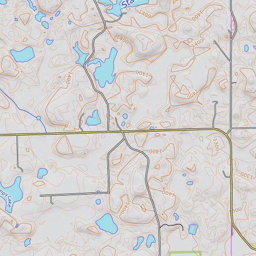 OpenTopoMap map of School Number 159, MN