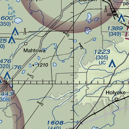 FAA VFR chart of Spring Lake, MN