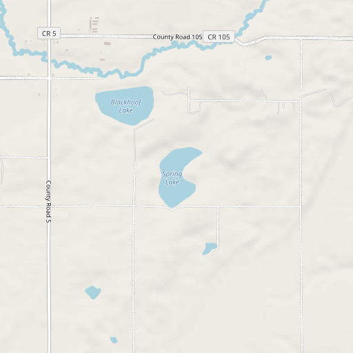 OpenStreetMap map of Spring Lake, MN