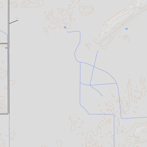 OpenTopoMap map of Wire Grass Meadow, MN