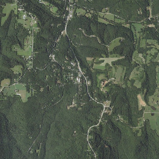 Aerial imagery of Winslow Elementary School, AR
