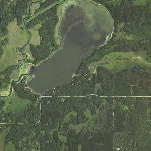 Aerial imagery of Bender Creek, MN