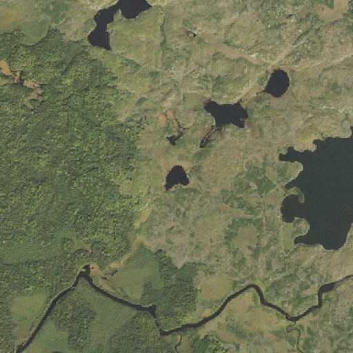 Aerial imagery of Exploit Lake, MN