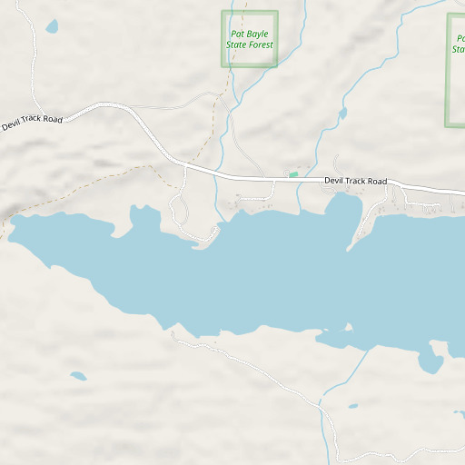 OpenStreetMap map of Junco Creek, MN
