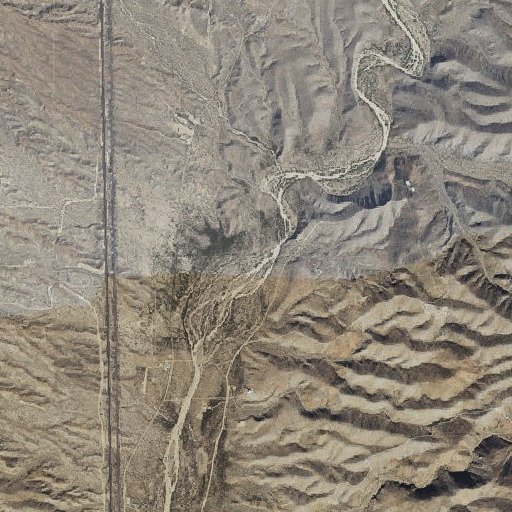 Aerial imagery of Kabba Wash, AZ
