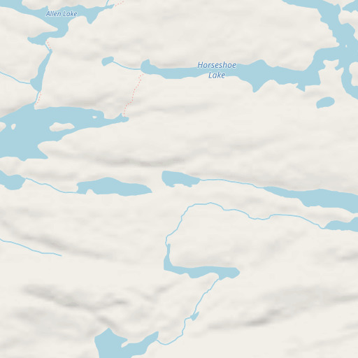 OpenStreetMap map of Snack Lake, MN