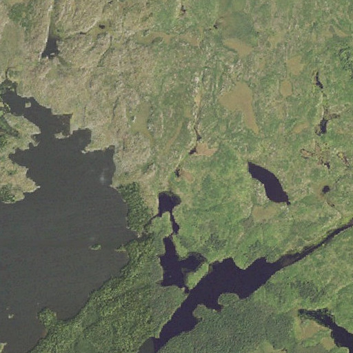 Aerial imagery of Azure Lake, MN