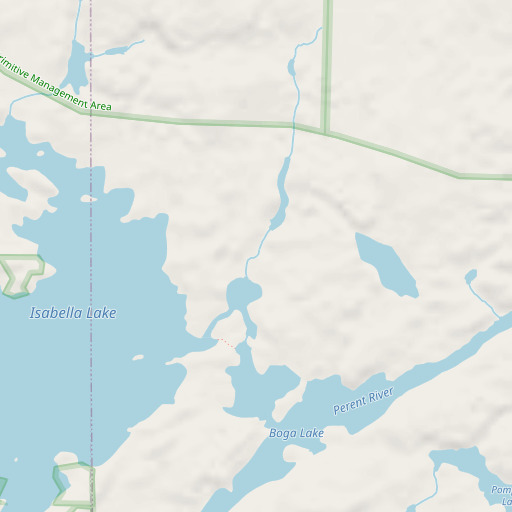 OpenStreetMap map of Azure Lake, MN